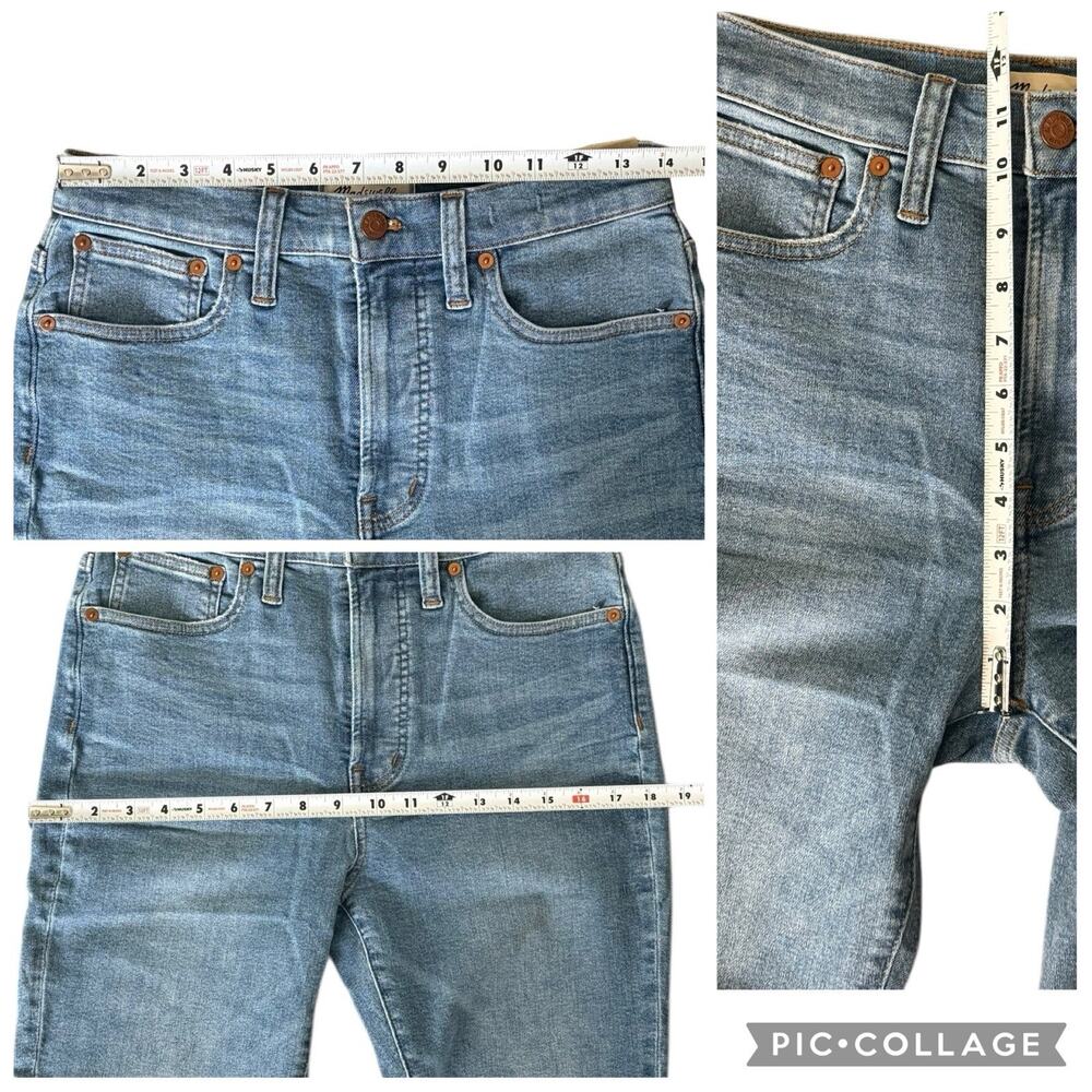 Madewell Perfect Vintage Jean High Rise Straight Finney Women’s 27 ND502 NEW - Picture 5 of 7